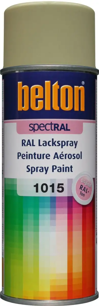 AéROSOL BELTON RAL 1015 BRILLANT 400ML POUR FINITION COULEUR PRéCISE