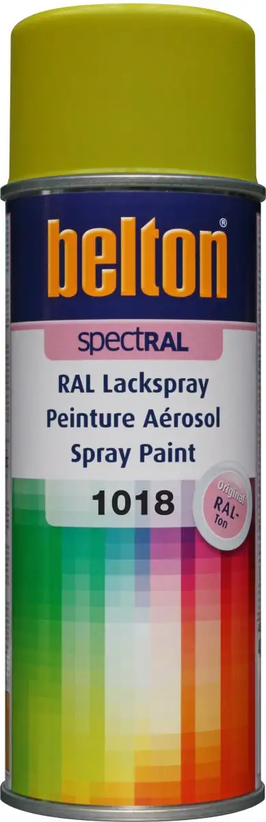 AéROSOL BELTON RAL 1018 JAUNE ZINC BRILLANT 400ML