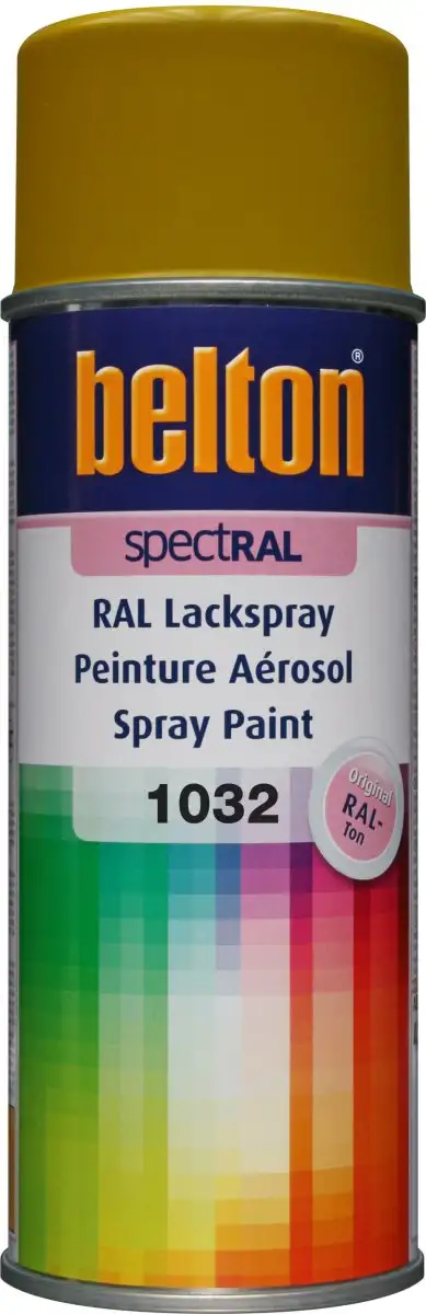 AéROSOL BELTON RAL 1032 BRILLANT 400ML POUR UNE FINITION COULEUR PRéCISE