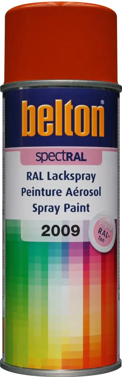 AéROSOL BELTON RAL 2009 ORANGE SIGNALISATION BRILLANT 400ML