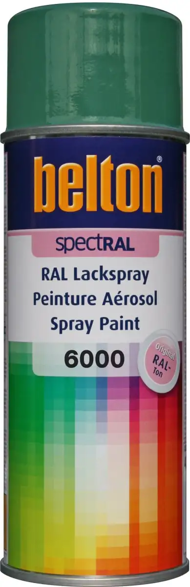 AéROSOL BELTON RAL 6000 BRILLANT 400ML POUR UNE FINITION COULEUR PRéCISE