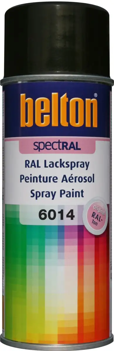 AéROSOL BELTON RAL 6014 BRILLANT 400ML POUR FINITION COULEUR PRéCISE