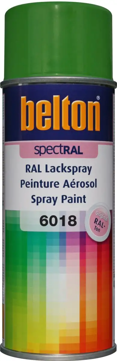 AéROSOL BELTON RAL 6018 JAUNE VERT BRILLANT 400ML