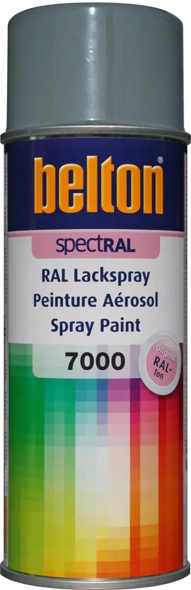 AéROSOL BELTON RAL 7000 GRIS PETIT-GRIS BRILLANT 400ML