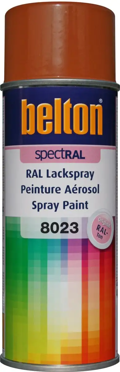 BELTON AéROSOL RAL 8023 BRUN ORANGé BRILLANT 400ML