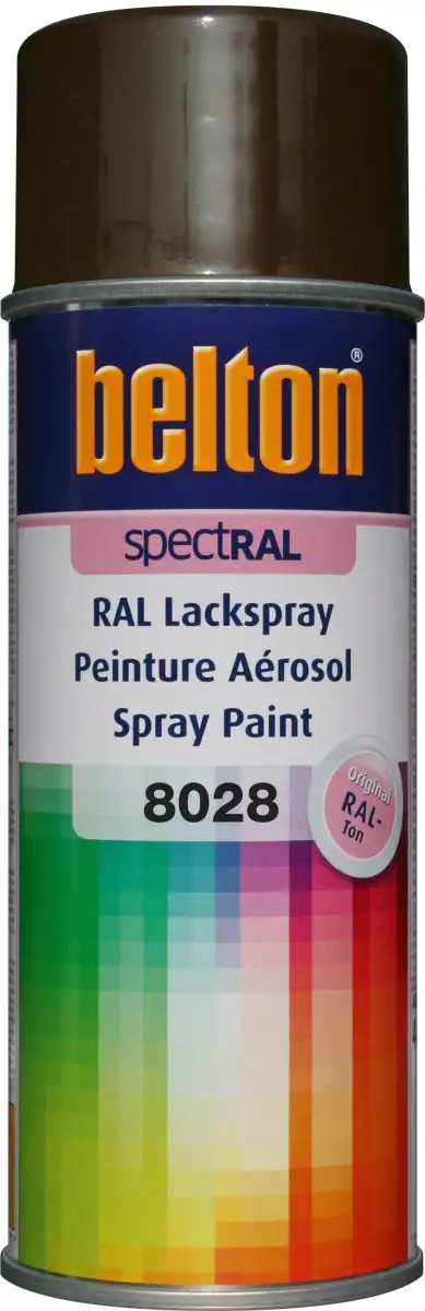 AéROSOL BELTON RAL 8028 BRUN TERRE BRILLANT 400ML