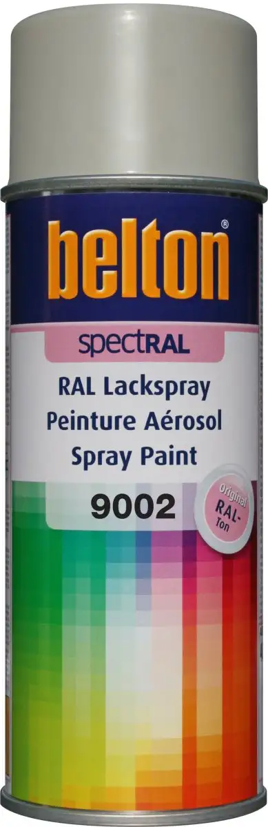 AéROSOL BELTON RAL 9002 BRILLANT 400ML POUR UNE FINITION COULEUR PRéCISE