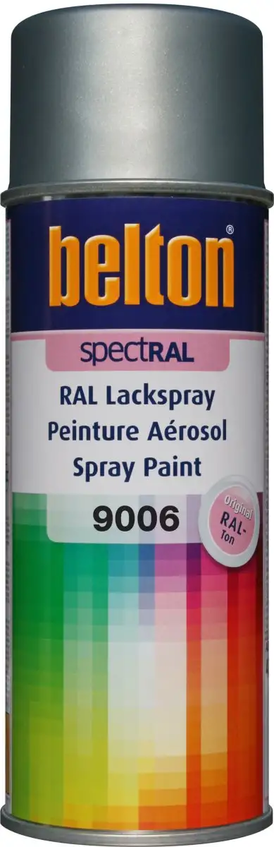 AéROSOL BELTON RAL 9006 BRILLANT 400ML POUR UNE FINITION COULEUR PRéCISE