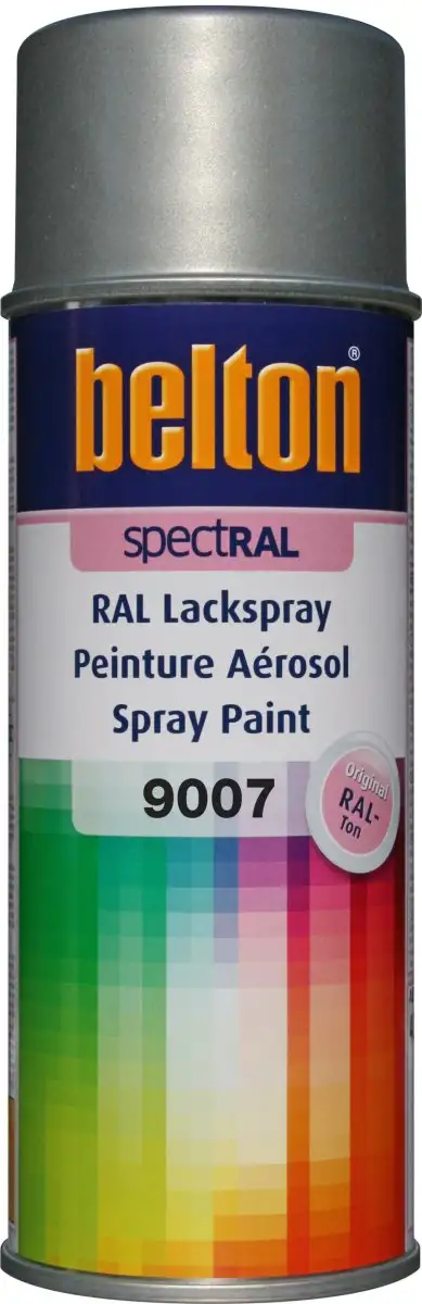 AéROSOL BELTON RAL 9007 BRILLANT 400ML POUR UNE FINITION PRéCISE