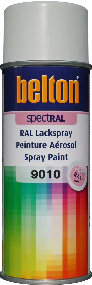 AéROSOL BELTON RAL 9010 BLANC SOIE BRILLANT 400ML