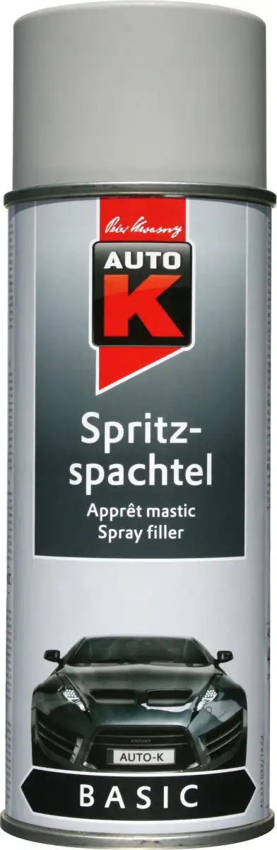 AUTO-K MASTIC EN SPRAY GRIS AéROSOL 400ML POUR UNE RéPARATION PARFAITE DE LA CARROSSERIE