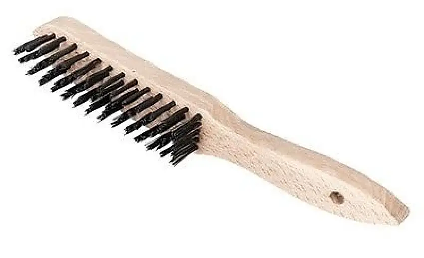 BROSSE MéTALLIQUE SW-STAHL à 5 RANGéES POUR UN NETTOYAGE EN PROFONDEUR DES MéTAUX