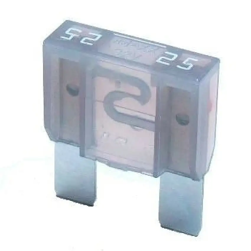 SINATEC MAXI FUSIBLE à LAME 25A AVEC POINTS DE TEST