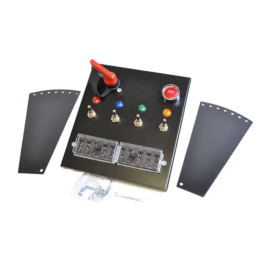 Console centrale acier "S2000" REDSPEC