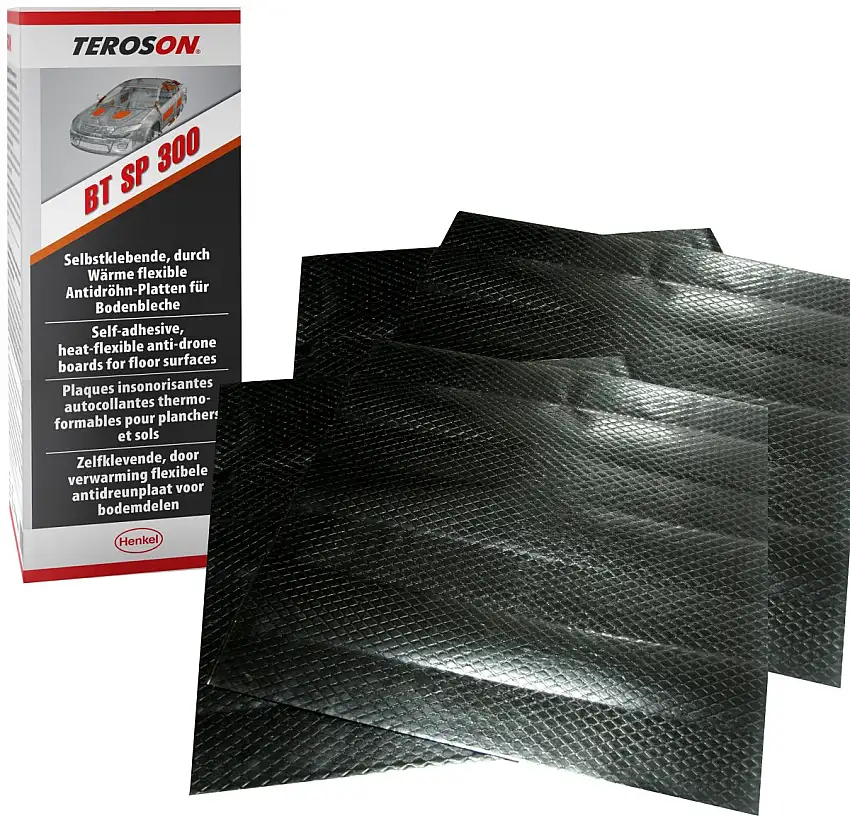 PANNEAUX INSONORISANTS TEROSON SP 300 50X50 CM (4 PIèCES)