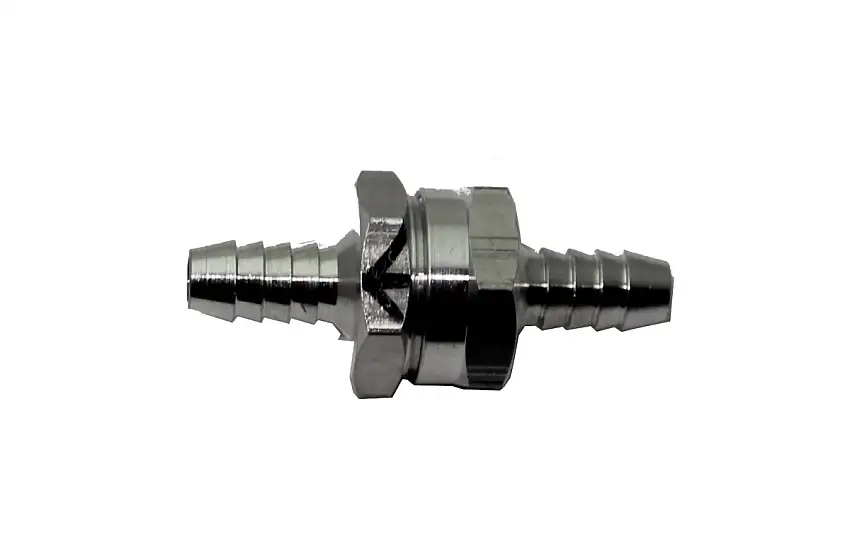 CLAPET ANTI-RETOUR DE CARBURANT EN ALUMINIUM Ø6MM POUR UNE ALIMENTATION EFFICACE