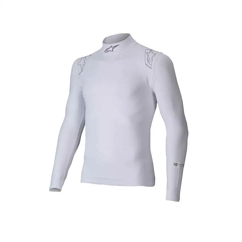 Tricot ALPINESTARS ZX EVO V3 FIA 8856 2018 Blanc