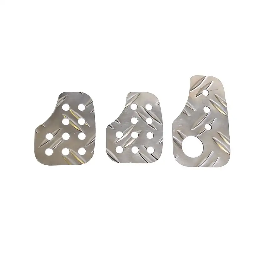 Kit 3 pédales TURN ONE aluminium antidérapant