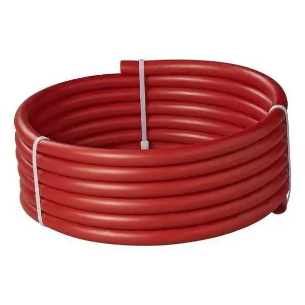 Tuyau pour eau potable rouge 5,00M 10x15mm