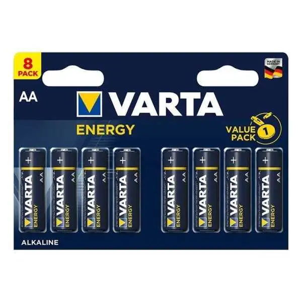 Varta Energy Alkaline piles AA 8 pièces dans Multi-pack
