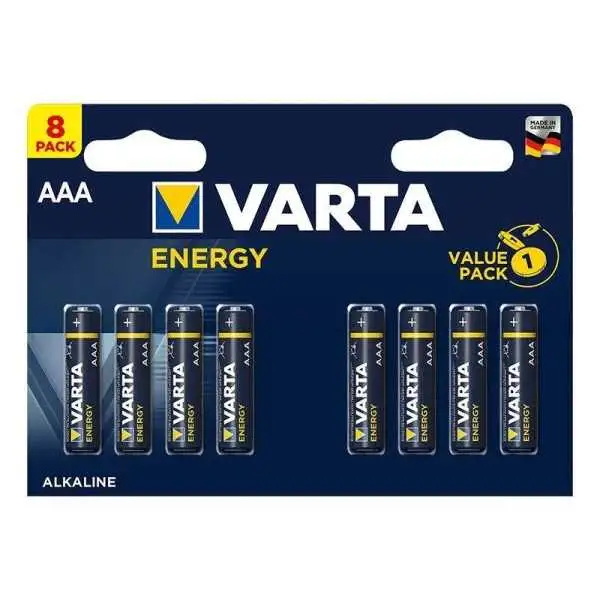 Varta Energy Alkaline piles AAA 8 pièces dans Multi-pack