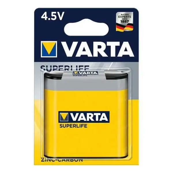 Varta Superlife pile 4,5V dans blister