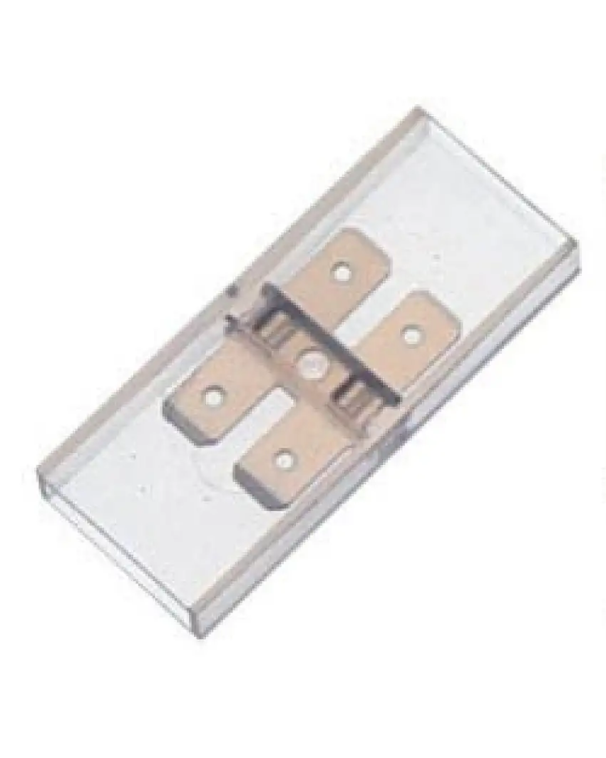 BARRETTE DE CONNEXION 2>2 6,3 MM POUR DES CONNEXIONS éLECTRIQUES FIABLES