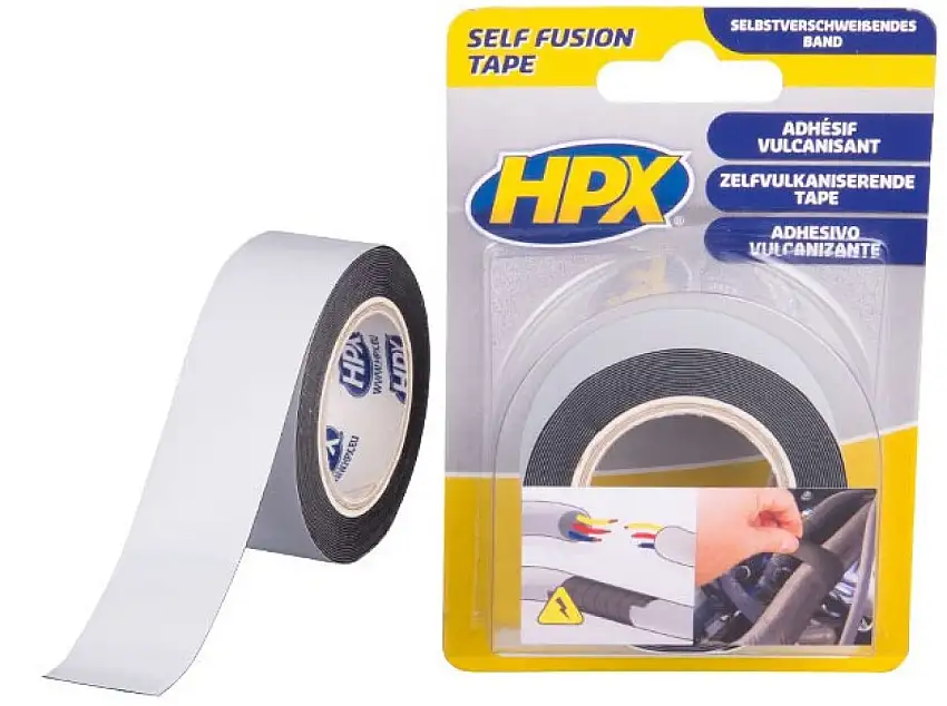 RUBAN AUTO-VULCANISANT HPX 25MM X 3M POUR ISOLATION éTANCHE à L'AIR ET à L'EAU