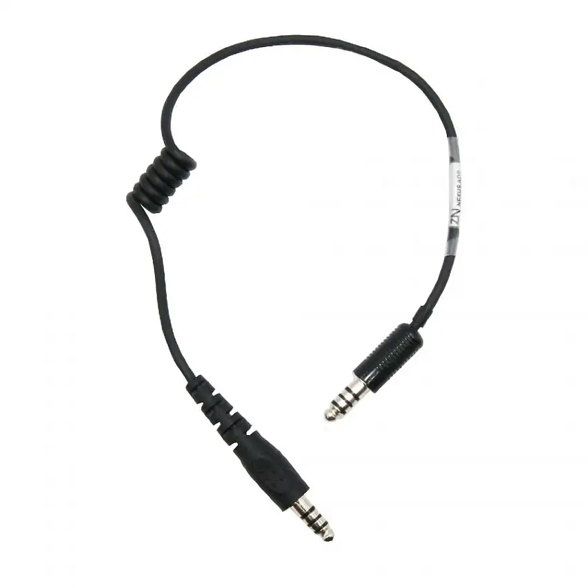 Adaptateur ZERONOISE - L=15cm - embout nexus male 4 pin / male 5 pin